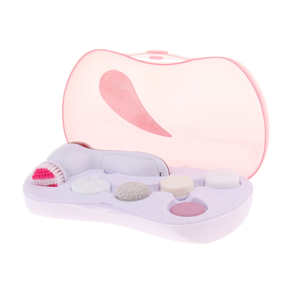 

Electric Facial Cleansing Brush Set Massager Deep Cleansing Gently Exfoliate