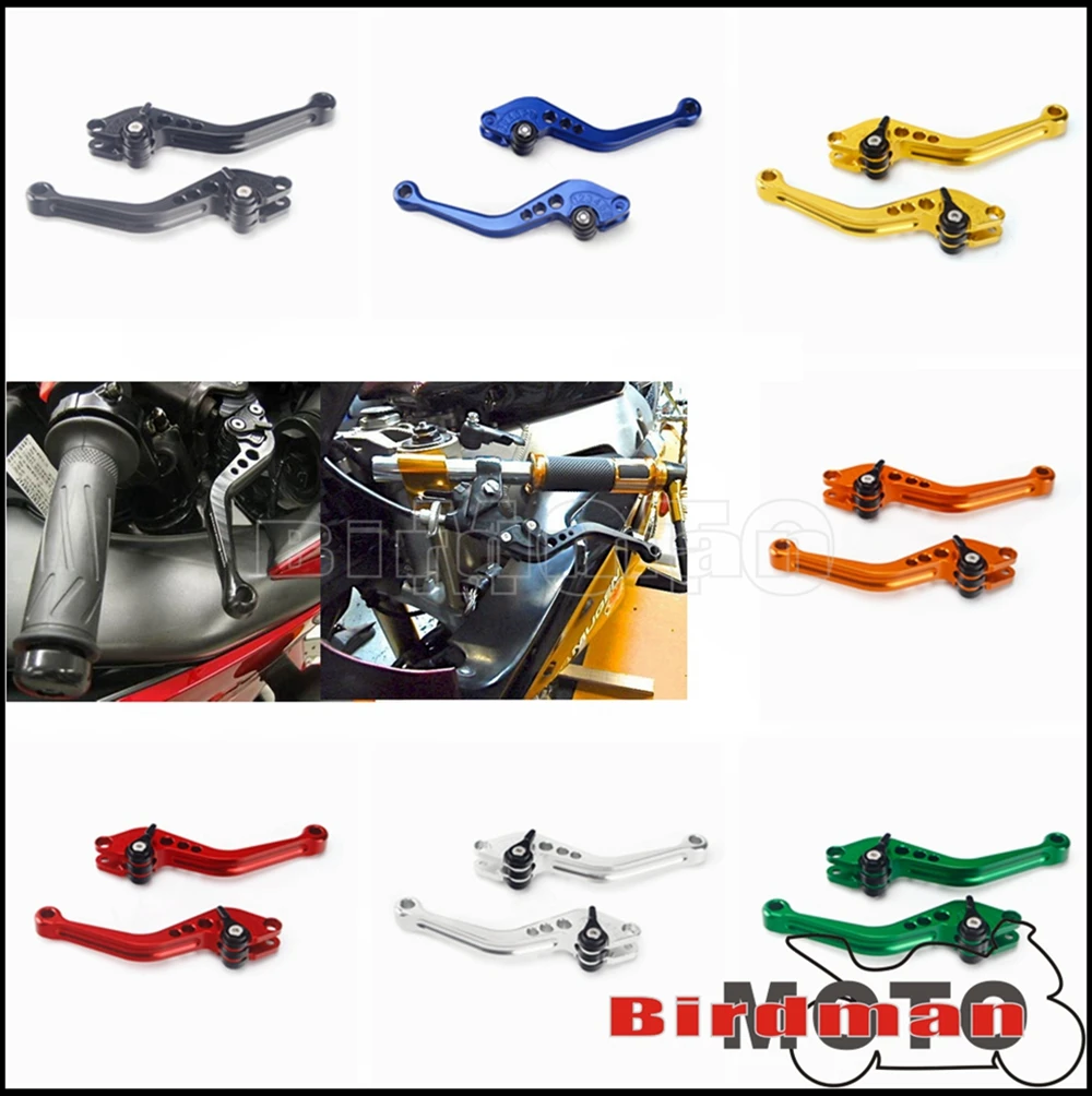 

Motorcycle 6 Positions Adjustable CNC Handle Brake Clutch Lever for Honda Suzuki Kawasaki BMW Aprilia Ducati Buell