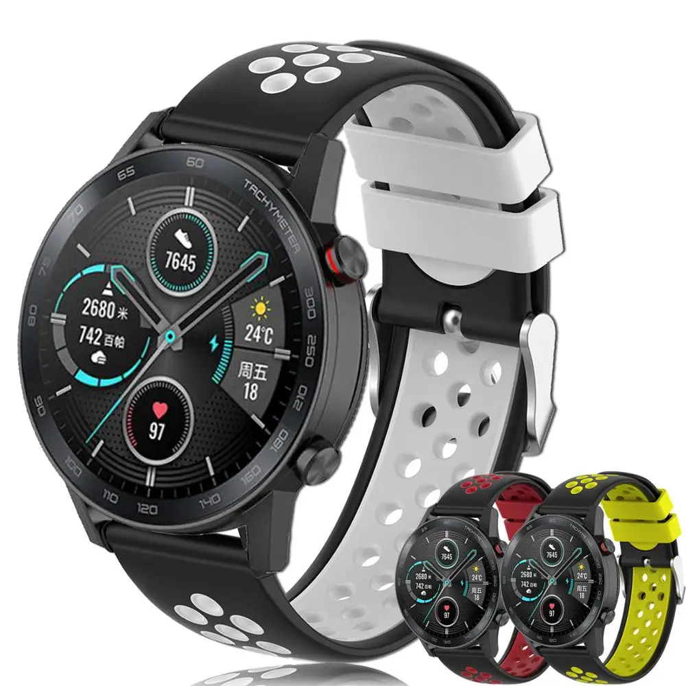 22 мм ремешок для часов Huawei Watch GT 2 / Honor magic 46 сменный Браслет часов|Ремешки часов| |