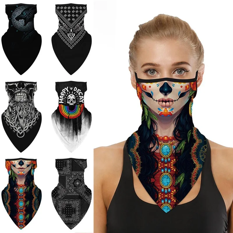 Светящаяся маска для лица светильник в темноте против пыли теплая крутая унисекс