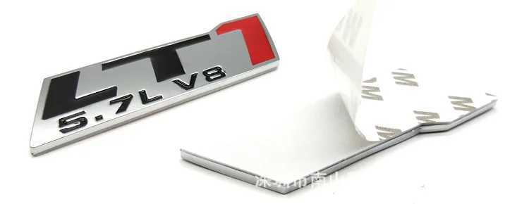 

LT1 LT9 LS3 5.7L 6.7L 6.8L V8 Logo Car Trunk Emblem Sticker for HEMI Charger Challenger Journey Car Assessoires