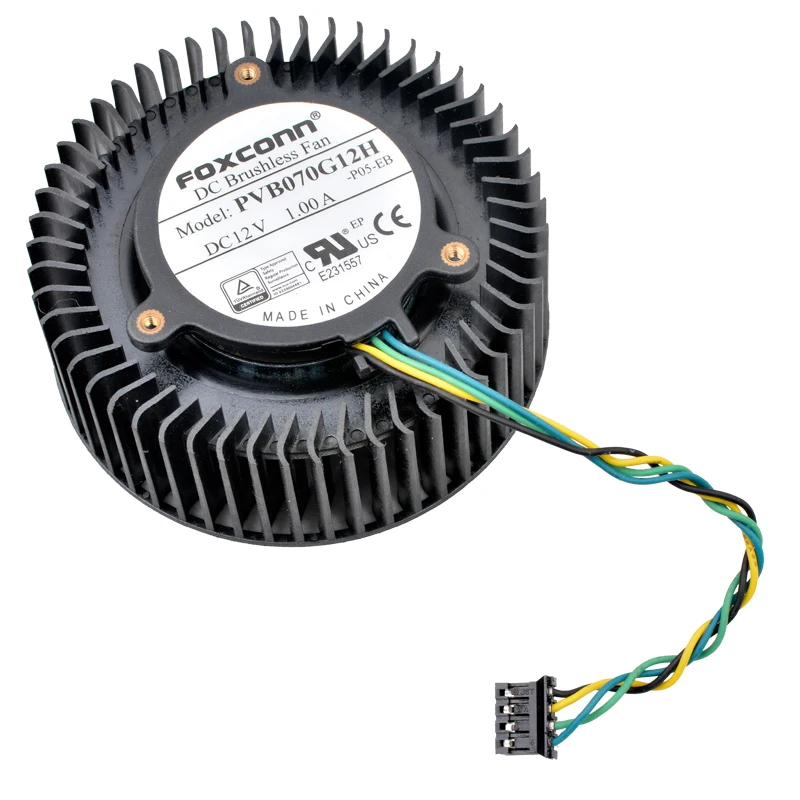 

New PVB070G12H DC12V 1.00A graphics card cooling fan for GTX460 480 580 public version 680 670