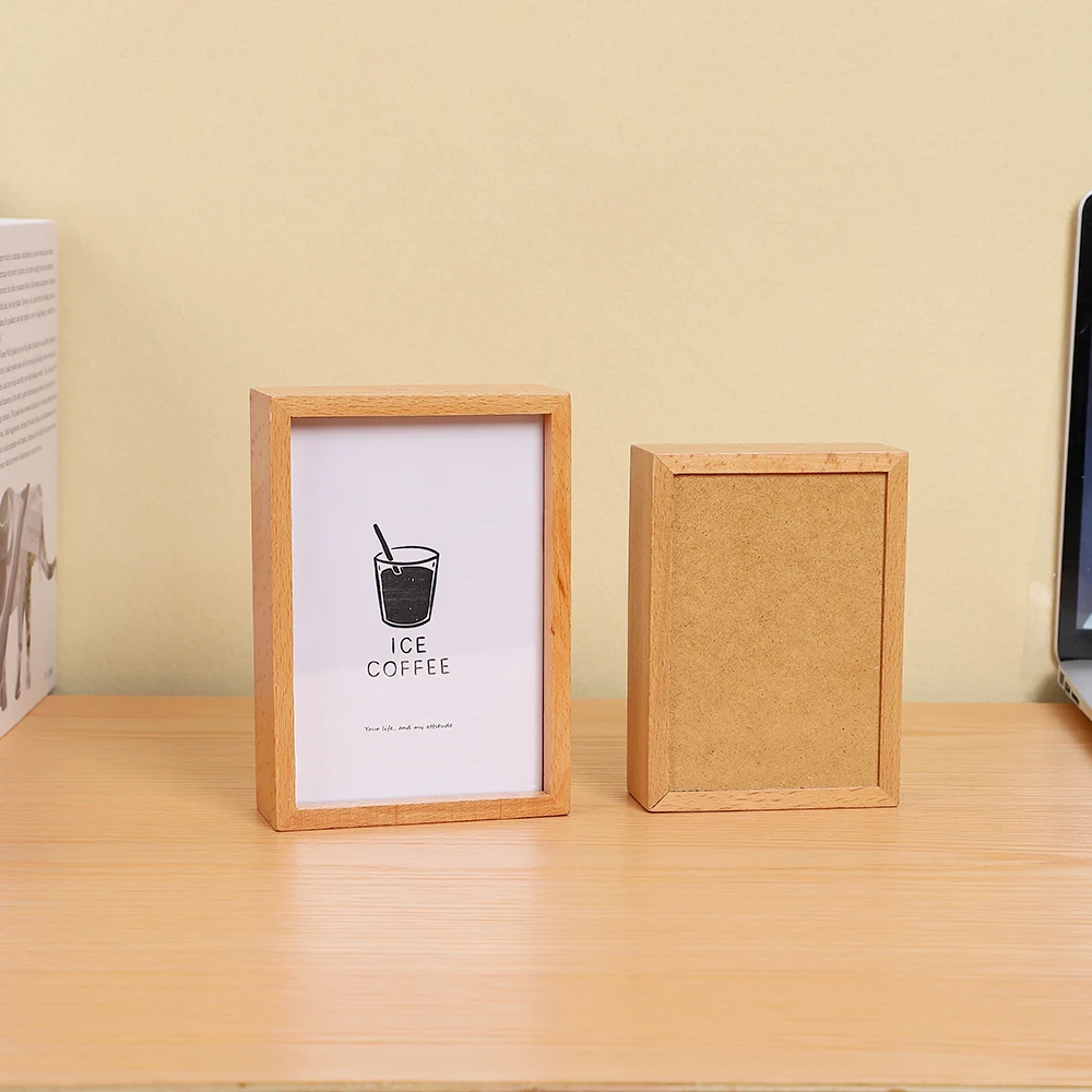 1 шт. креативная деревянная рамка для фотографий в скандинавском стиле копилка