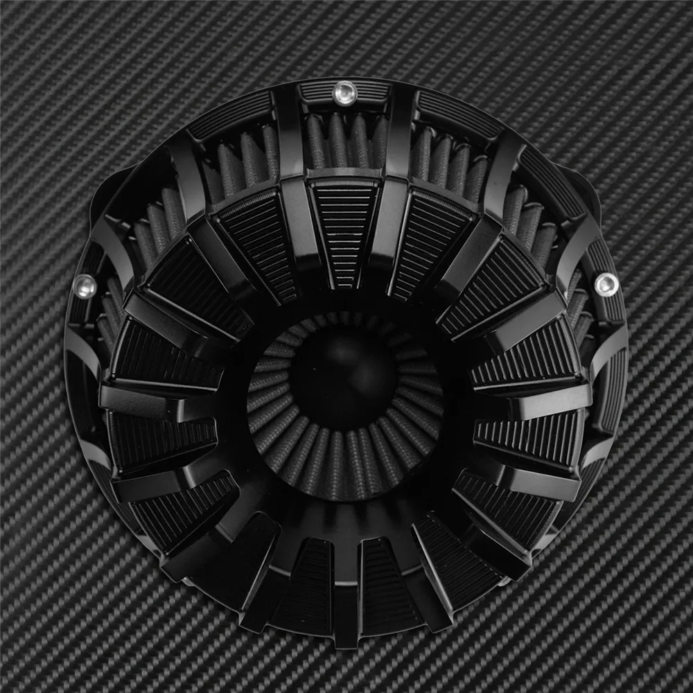 Воздушный фильтр для мотоцикла черный воздушный с ЧПУ Harley Sportster XL Touring Road King Dyna Street