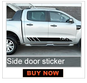 2 шт. hilux racing side stripe Графический виниловый стикер для TOYOTA HILUX revo и vigo 2012