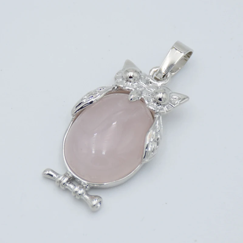 Платье с милой совой для девочек Животные ожерелья подвески из натурального