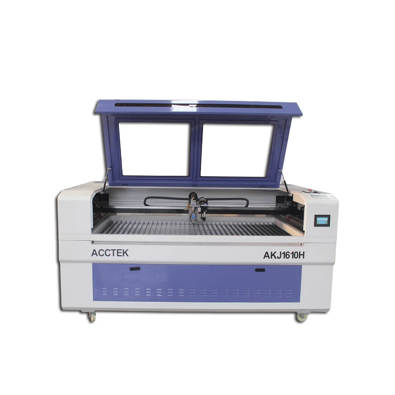 

Hot Sale CO2 180w 300w Laser Cutter Metal Machine/ High Speed Cutting 3mm Steel With Double Heads