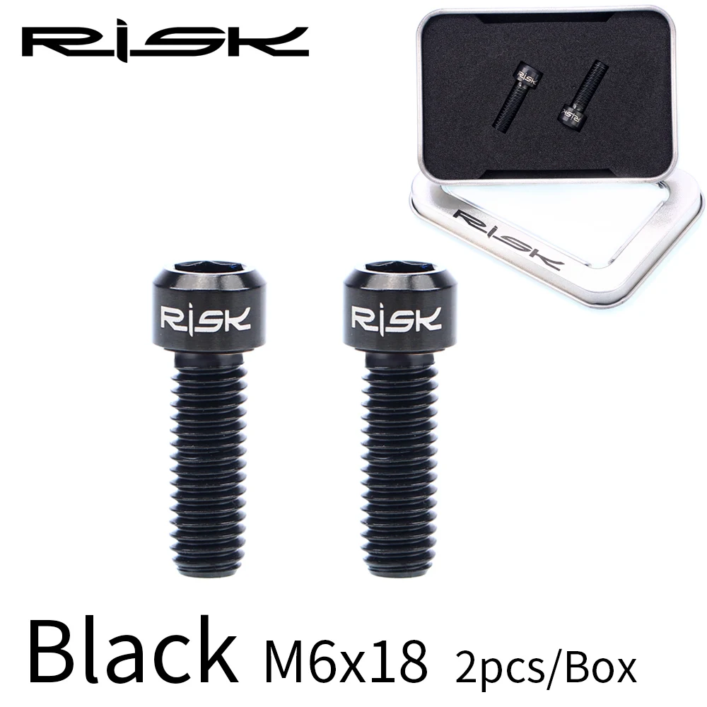 2 шт. крепежные винты M6 * 18 мм из титанового сплава| |
