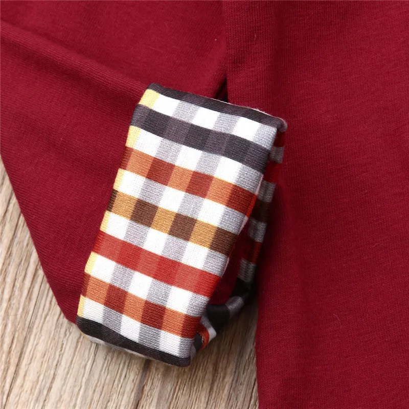 2019 брендовый Топ для новорожденных мальчиков клетчатый комбинезон из Турции