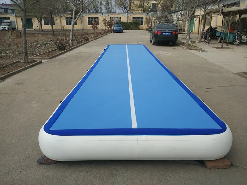

Big Size Air Cushion (6m 7m 8m) Inflatable Training Track Mat For Gymnastics DWF Tumbling Floor Airtrack Gym Air Floor Jumping