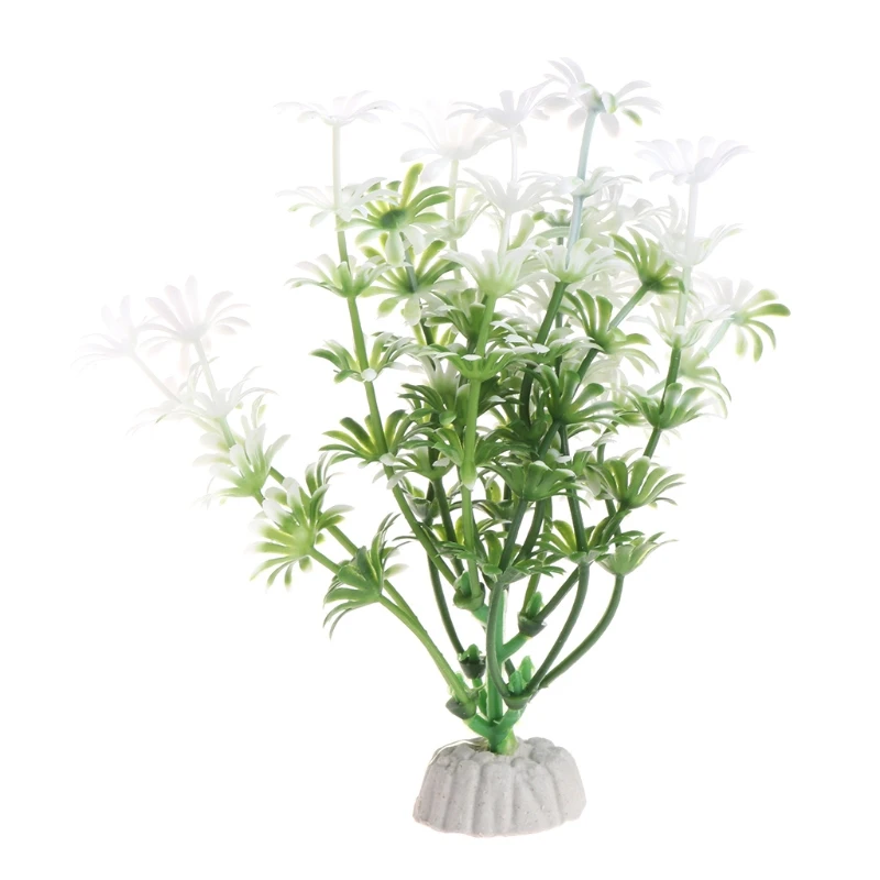 Водные растения водоросли для аквариума короткий абзац Lucky Bamboo искусственные