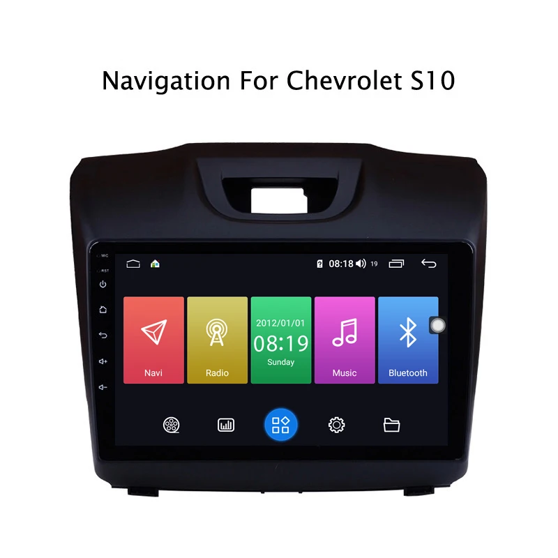 Ectwodvd 9 дюймов Andriod 8 1 автомобильный DVD gps для Chevrolet S10 Isuzu D-Max 2015-2018 4G ram 64G rom CarPlay DSP LTE с