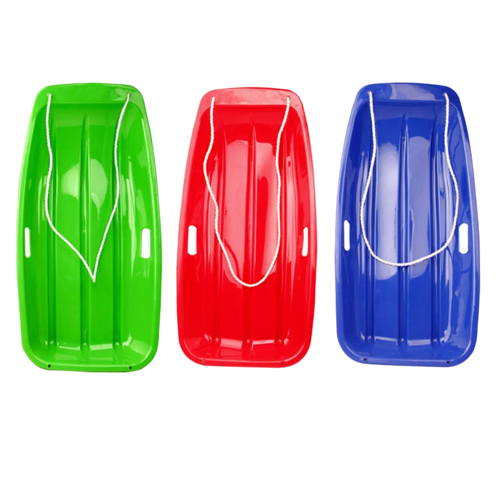 

Snow Sled Sledge Toboggan Board Downhill Outdoor Skating Luge Game for Kids