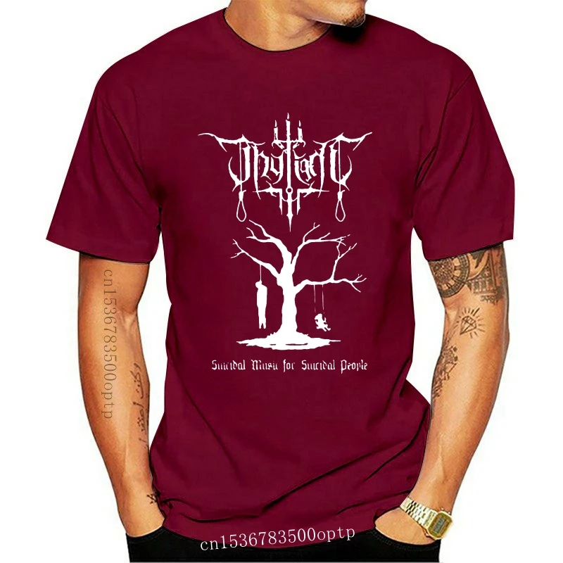

New Thy Light Suicidal Music For Suicidal People T-Shirt Mens Tee