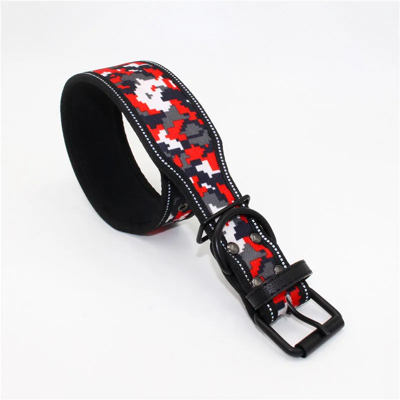 

Adjustable Reflective Pet Collar Puppy Big Dog Collar with Buckle for Small Medium Large Dogs Pitbull Leash Dog Chain