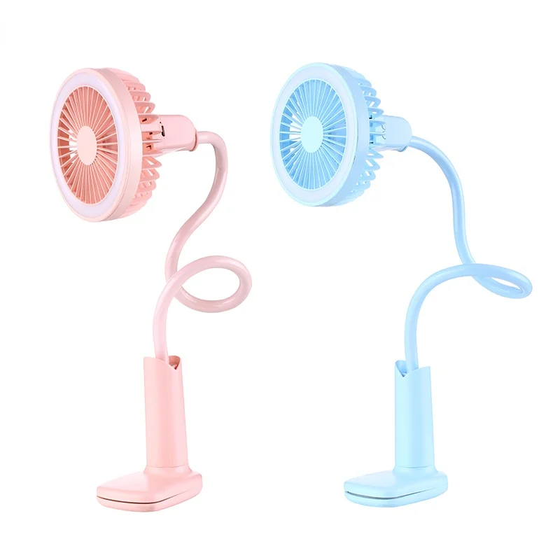 

2021 Hot Cake Dc5V White/Pink Rechargeable Mini Usb Fan