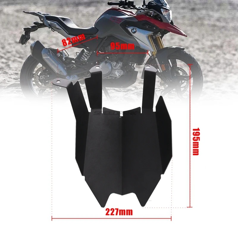 

Motorcycle Accessories CNC Rear Tire Wheel Aluminum Rear Fender Guard Cover For BMW G310GS G310GS G 310 GS 2017-2018