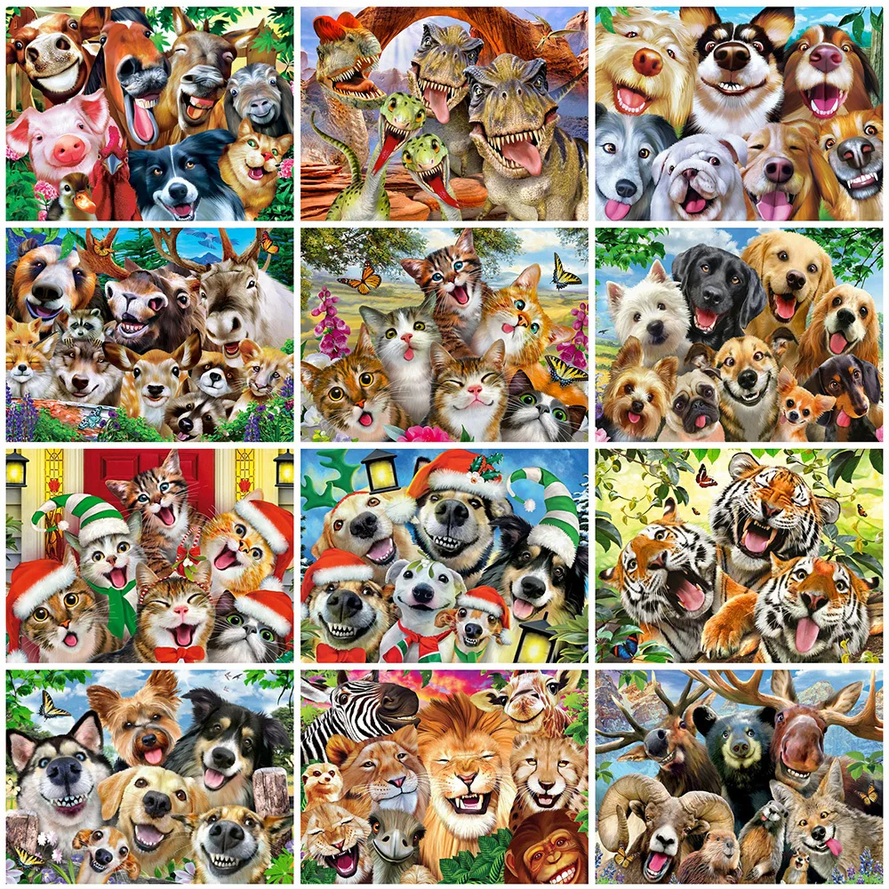 

Evershine Алмазная вышивка кошка подарок ручной работы Алмазная мозаика собаки картина стразами Алмазная живопись животные искусство стены