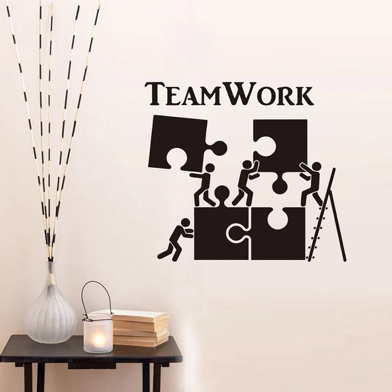 

Inspirational English Team Creative Bedroom Classroom Bedroom Wall Sticker Decor