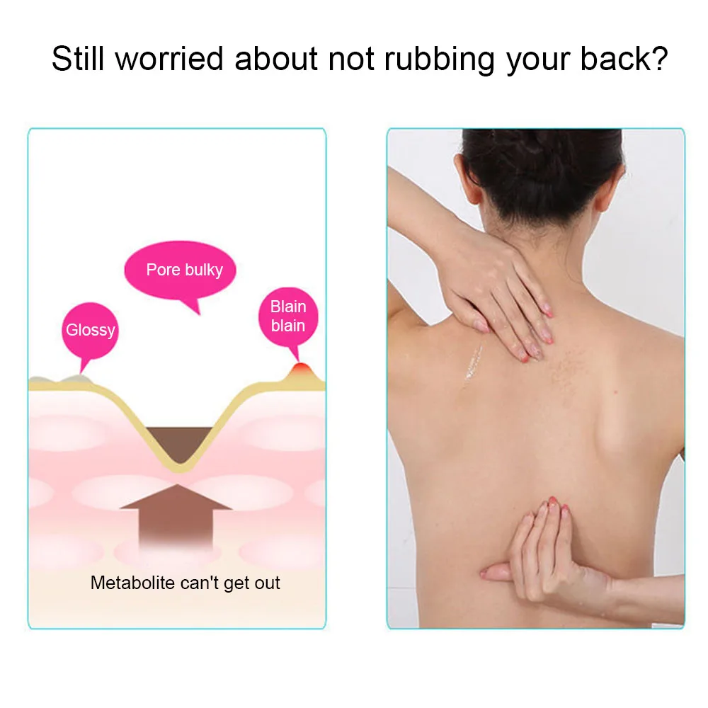 Набор кистей для душа тела Пенящийся шарик ванны расширенный задний скруббер