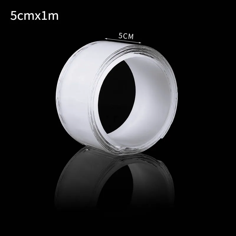 

New Upgrade Nano Magic Tape 1M/3M/5M Double Sided Tapes - Transparent NoTrace Reusable Waterproof Adhesive Tape Cleanable Home
