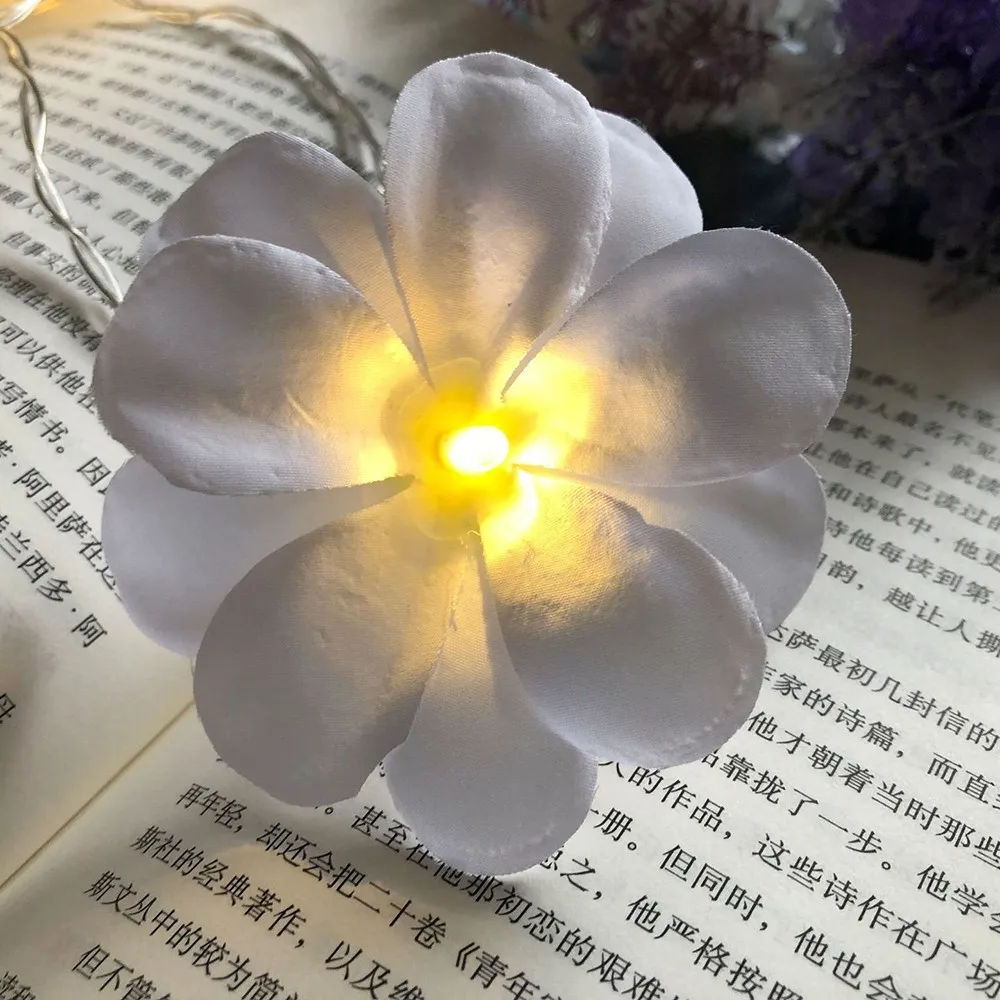 Светодиодный фонарь гирлянда с питанием от аккумулятора для свадьбы