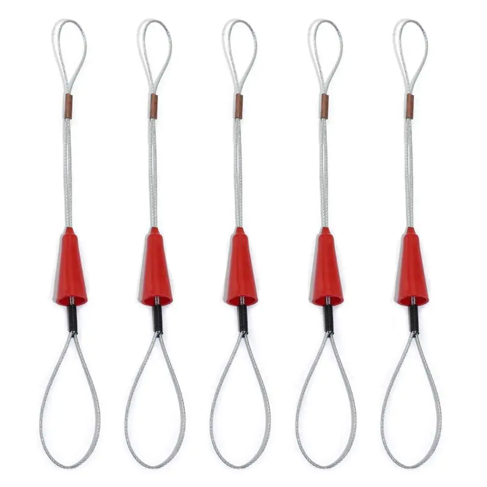 

Рыболовная лента с красным проводом, устройство для вытягивания кабеля, регулируемое и нескользящее, трос с проводом