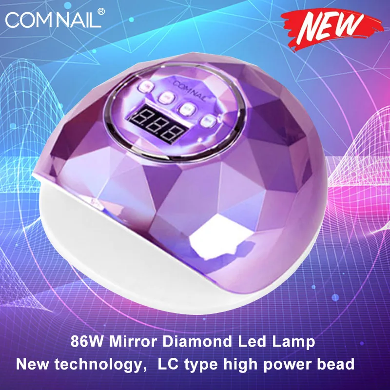 

Colorful 86W UV Nail Lamp F6 New Arrival Professional LED UV Nail Lamp for Nail Gel Polish LED Nail Light Nail Dryer
