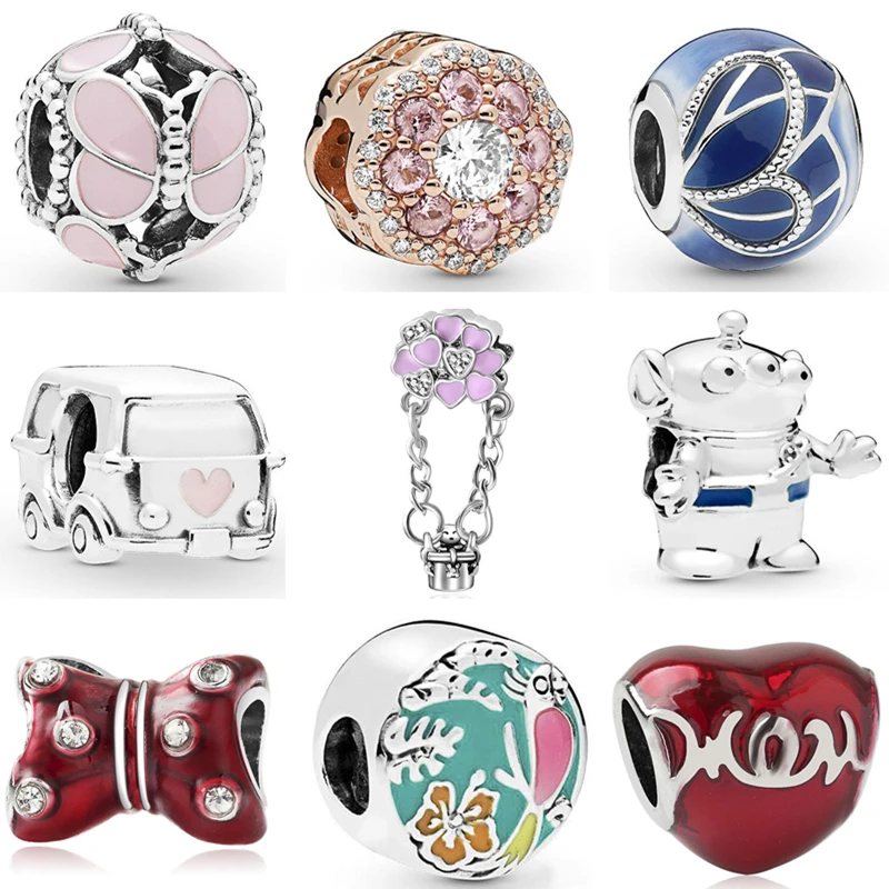 Новое поступление хрустальные Осьминог мельница бант автомобиль Эмаль Бусины