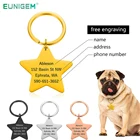 Идентификационные бирки для кошек и собак, Персональные идентификационные бирки для собак, аксессуары для воротника из нержавеющей стали, бирка для собак с гравировкой, телефонная секс-бирка