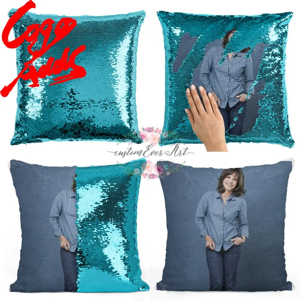

Sally Field sequin pillow | sequin Pillowcase | Two color pillow | gift for her | gift for him | pillow | magic pillow