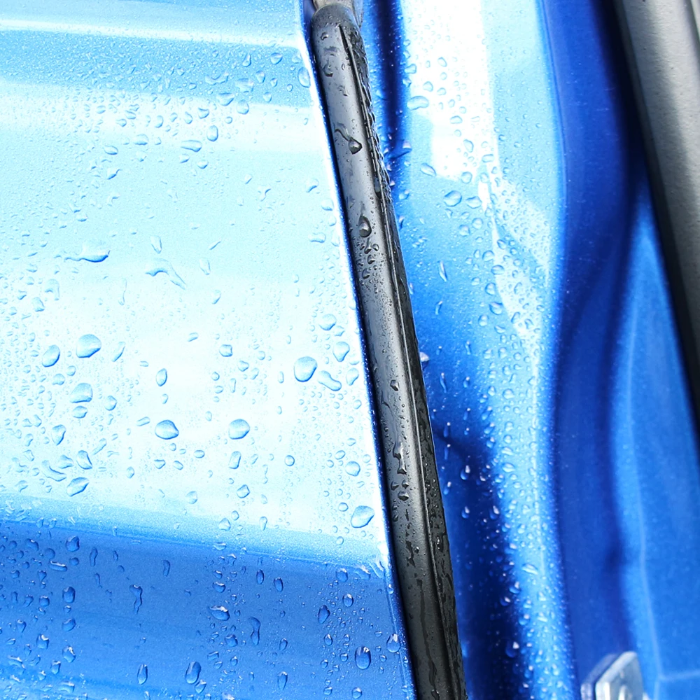 2PCS Car Door Rubber Seal Strip Filler for Toyota Corolla E150 Camry 40 70 Rav4 Mark2 Land Cruiser | Stickers