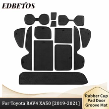 Anti-Slip Mat For Phone Gate Slot Mats Cup Rubber Pads Rug For Toyota RAV4 2019 2020 2021 XA50 RAV 4 50 Car Stickers Accessories Anti-Slip Mat For Phone Gate Slot Mats Cup Rubber Pads Rug For Toyota RAV4 2019 2020 2021 XA50 RAV 4 50 Car Stickers Accessories