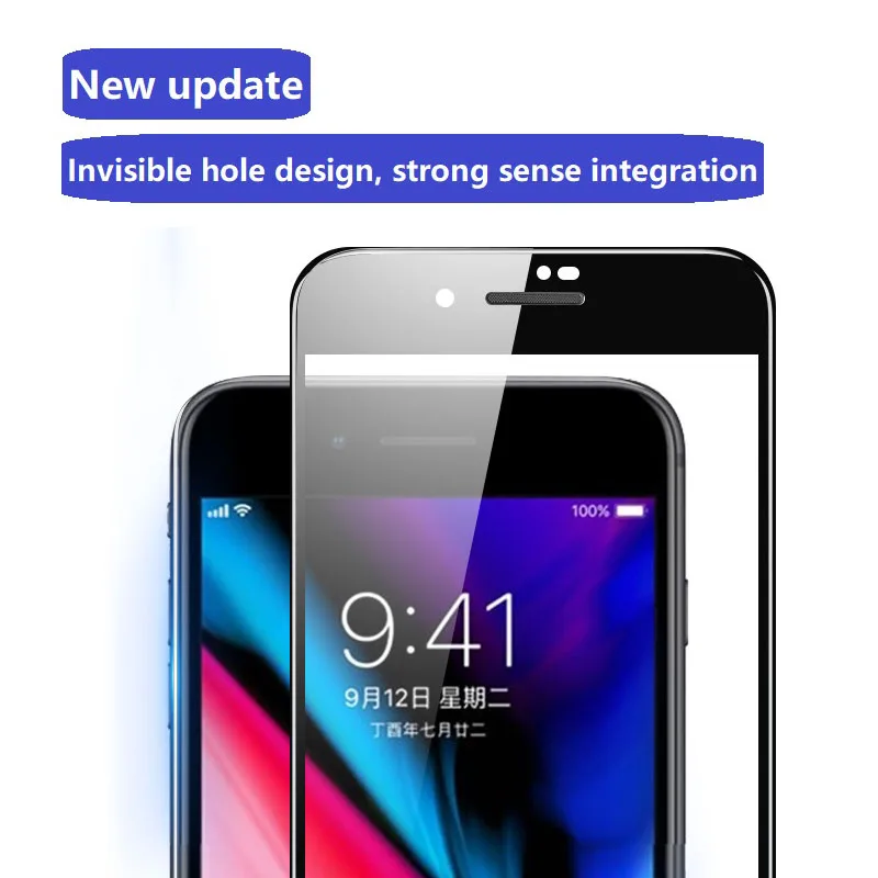 С простой установкой рамка Полное покрытие закаленное стекло для iPhone X XS max XR 11 Pro