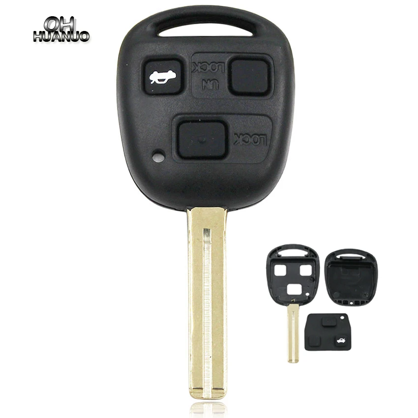 Чехол брелок для Lexus RX350 ES300 ES330 GS400 GS430 GS470 LS400 LS430 резиновый кнопочный коврик с 3