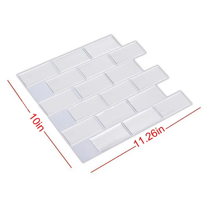 3D водостойкая самоклеящаяся плитка настенная наклейки на стену для кухни