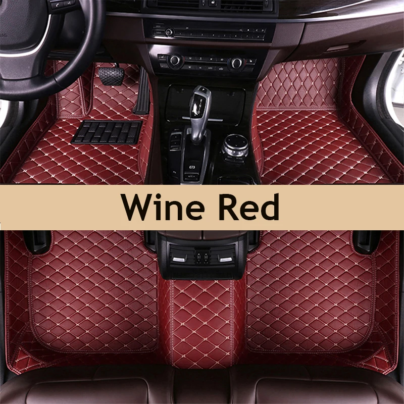 

Car Floor Mats for VW Volkswagen Passat Golf Bora Scirocco Polo TIGUAN TOUAREG TOURAN SHARAN 2000-2021 Car Accessories Carpets