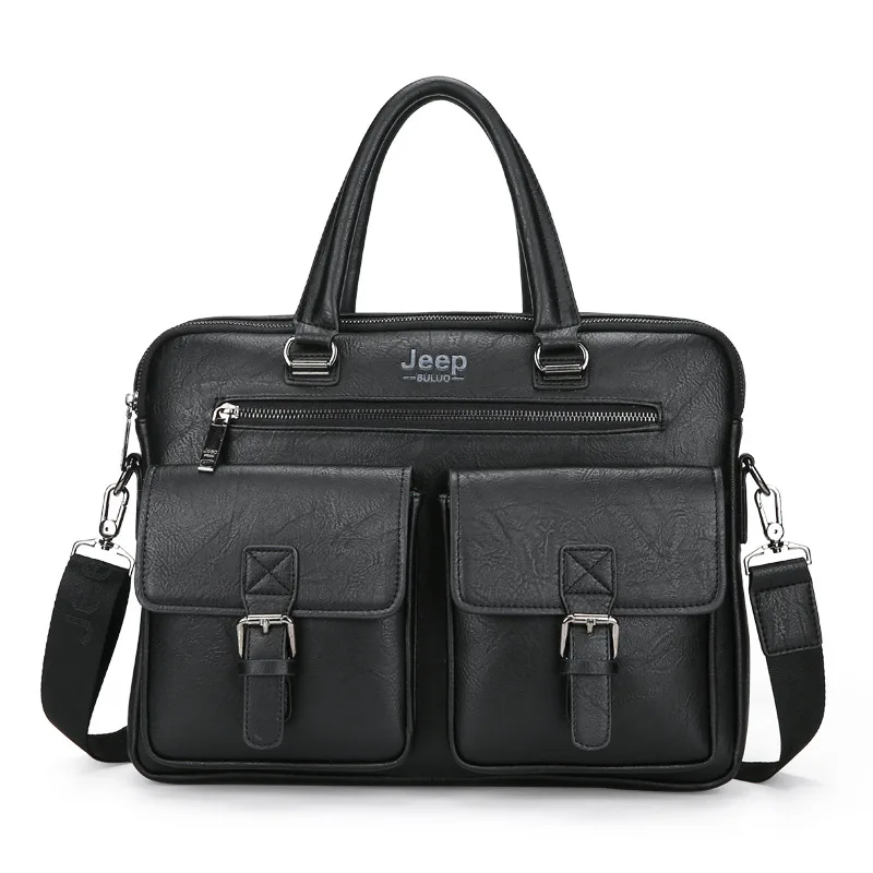 2020 роскошный мужской портфель, винтажный мужской деловой портфель, сумка через плечо, мужская сумка-мессенджер, сумка для компьютера от AliExpress RU&CIS NEW