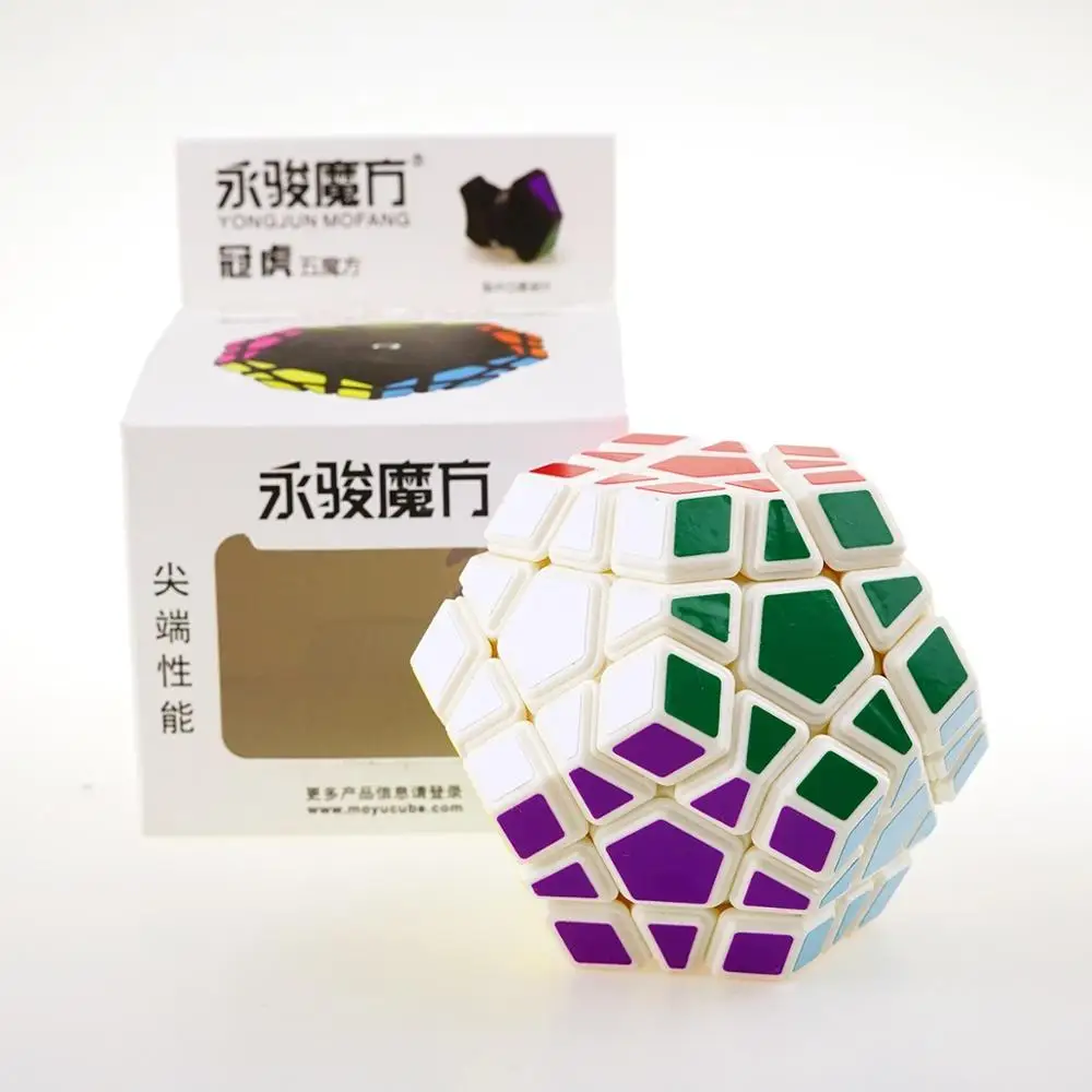 Rubic куб megaminx магические кубы stickerless Скорость Профессиональный 12 Сторон