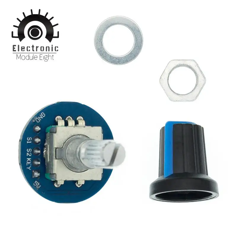 Модуль роторного энкодера для разработки датчика Arduino Круглый аудио вращающийся
