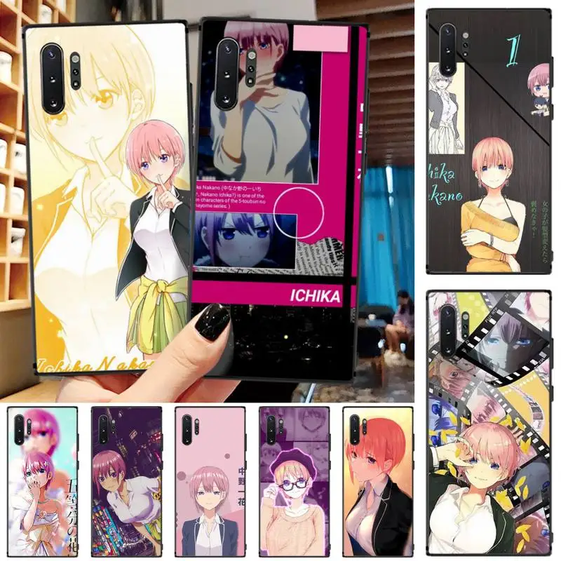 Красивый чехол для телефона Nakano Ichika samsung galaxy S7 S8 S9 S10e S20 PLUS Note 10 Pro LITE NOTE 20