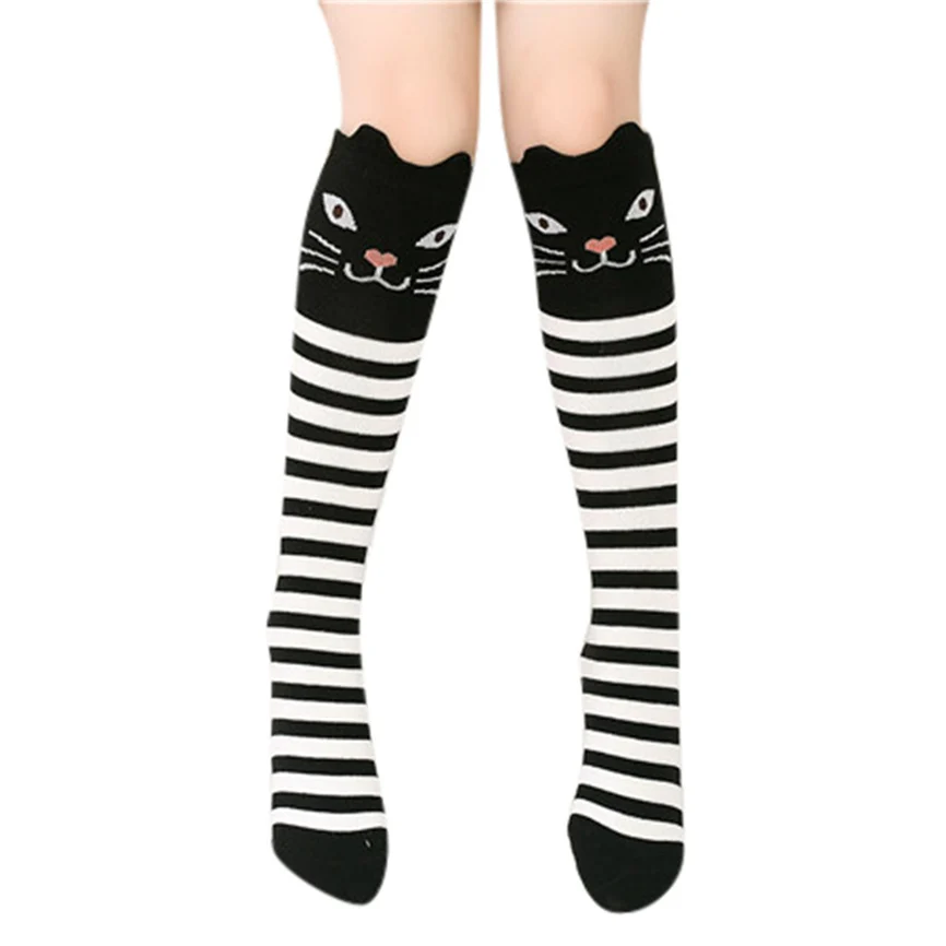 1 пара носков детские гольфы для маленьких девочек милые Мультяшные носки