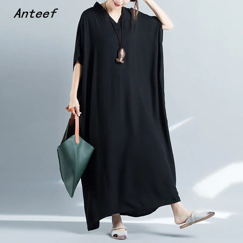 Женские винтажные платья из хлопка с коротким рукавом повседневное Свободное