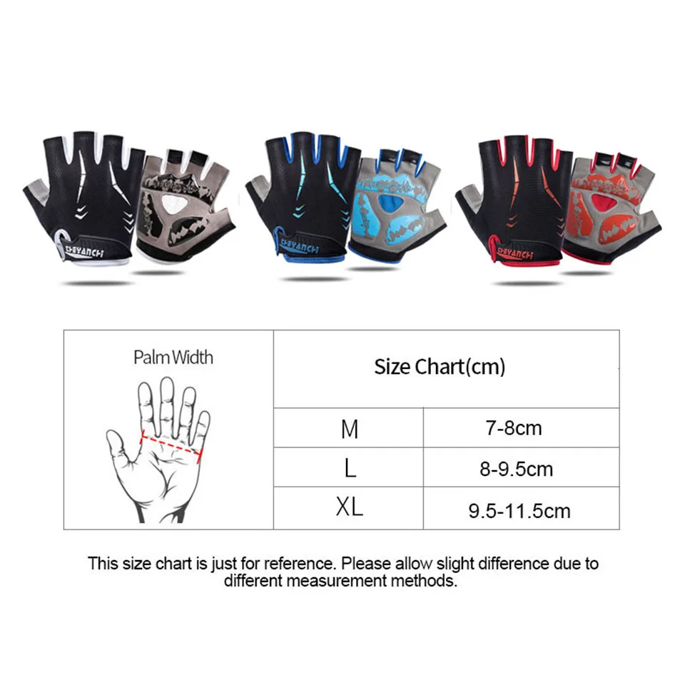 Митенки велосипедные KoKossi дышащие без пальцев Нескользящие для мужчин и женщин |