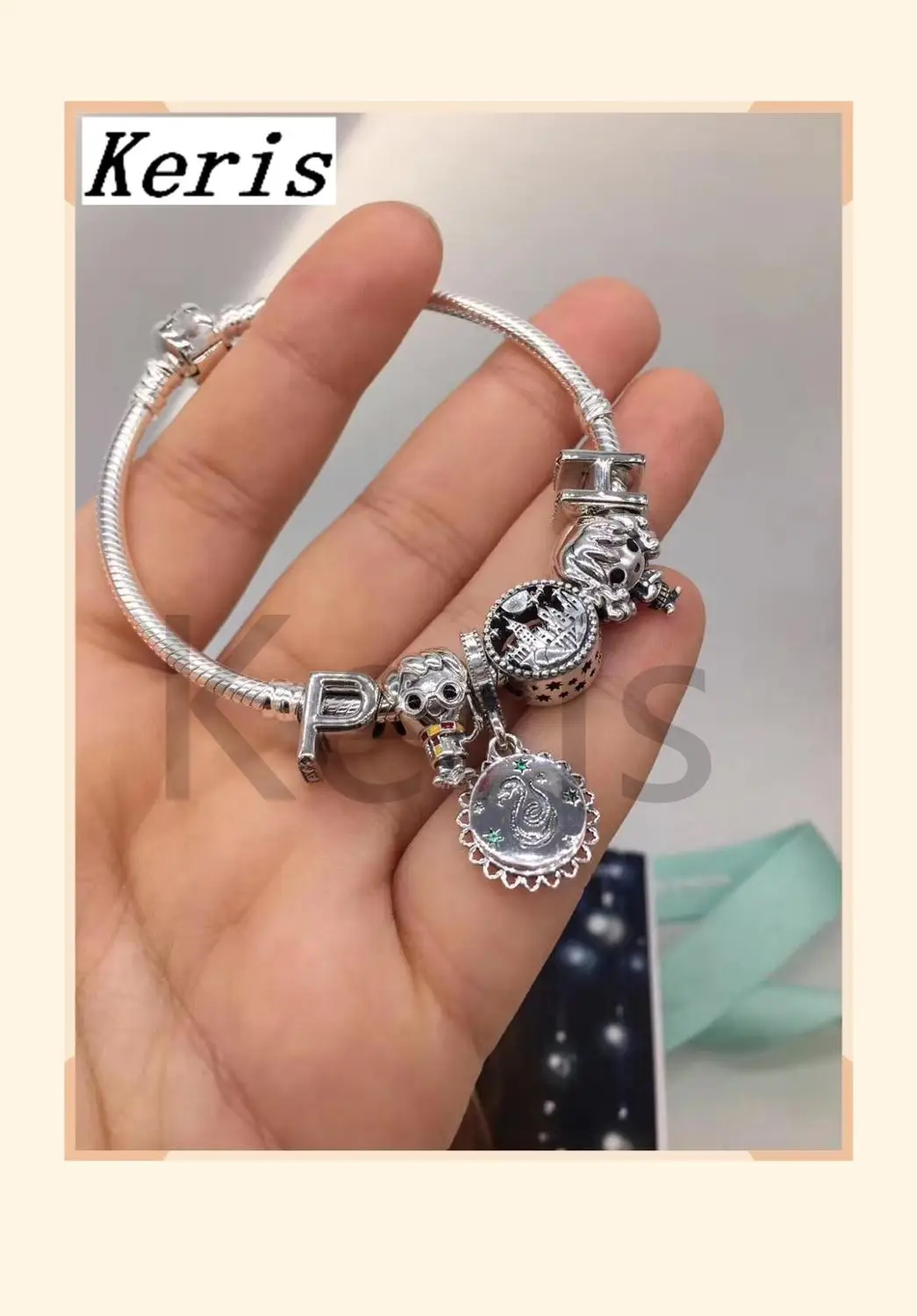 Keris Store высокое качество 1:1 100% чистое серебро 925 пробы новинка смешанный дизайн для