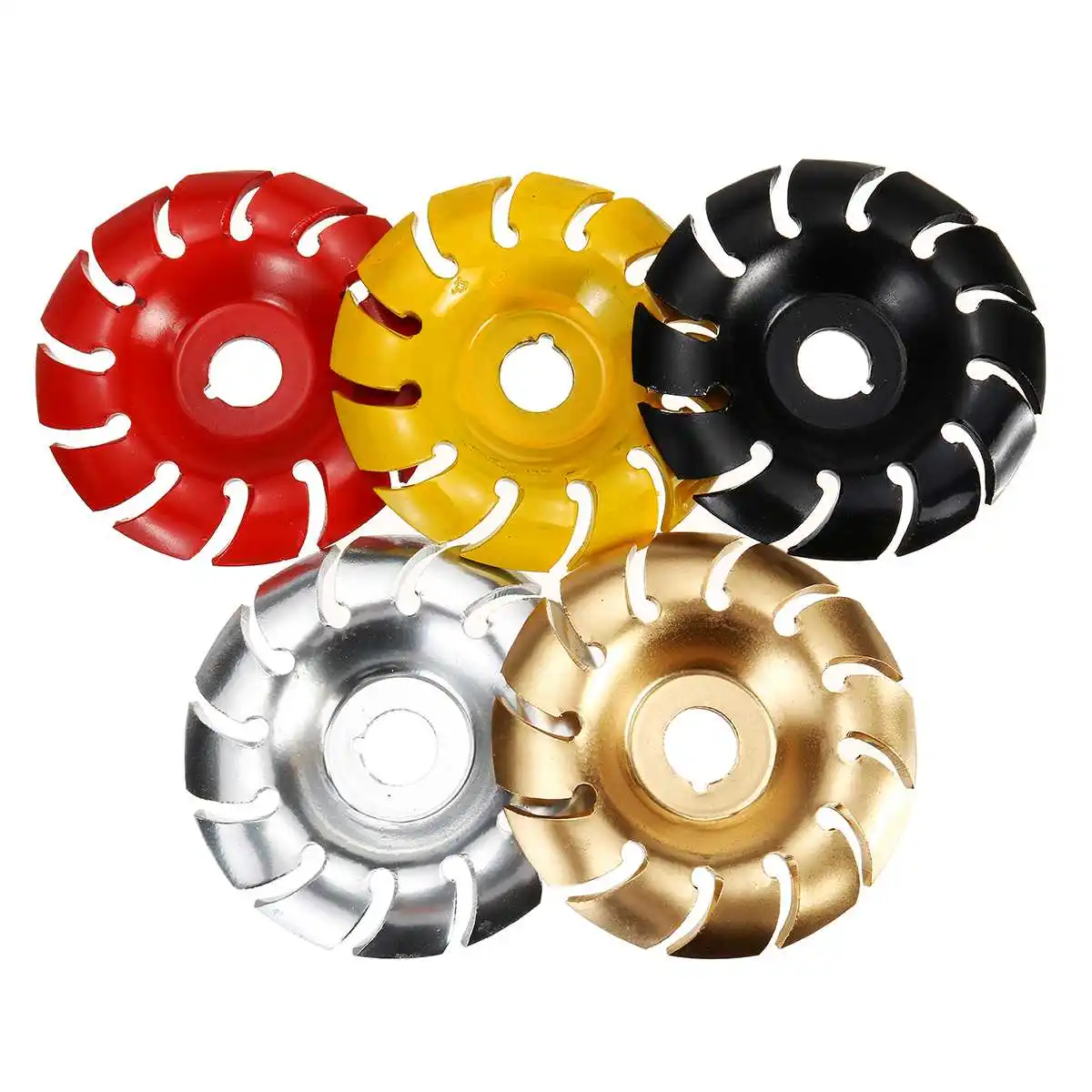 

90mm 12 Teeth Wood Carving Disc 16mm Bore Grinder Shaping Disc for 100 115 Angle Grinder Woodworking