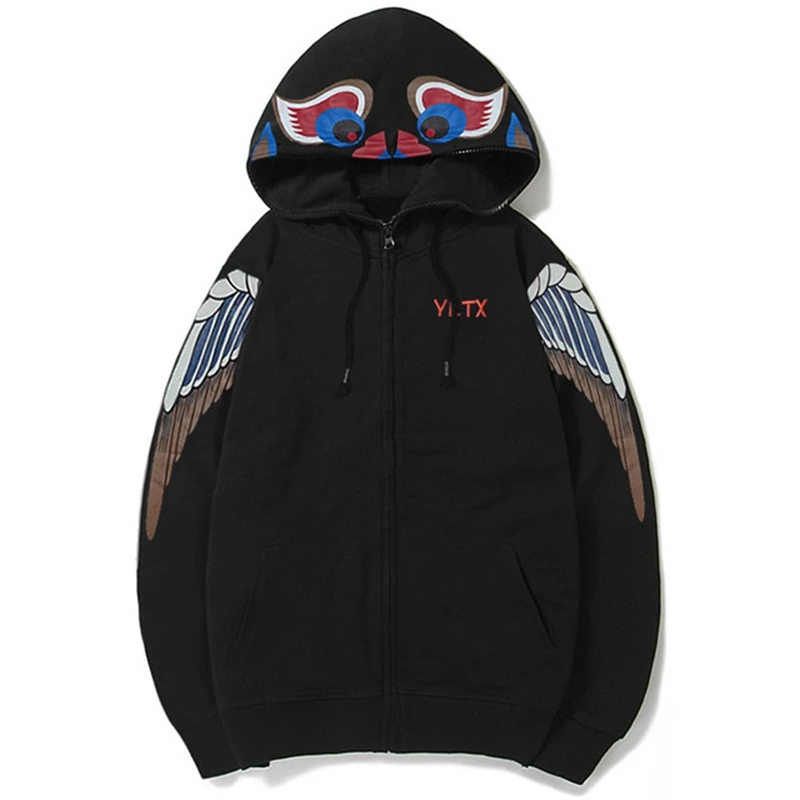 Большой осенний кардиган большого размера очень большой свободный с капюшоном