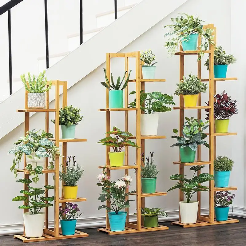 Крытый Escalera Mueble деревянные полки для Жардин Estanteria Para Plantas Dekoration открытый балкон Цветочная полка завод стенд