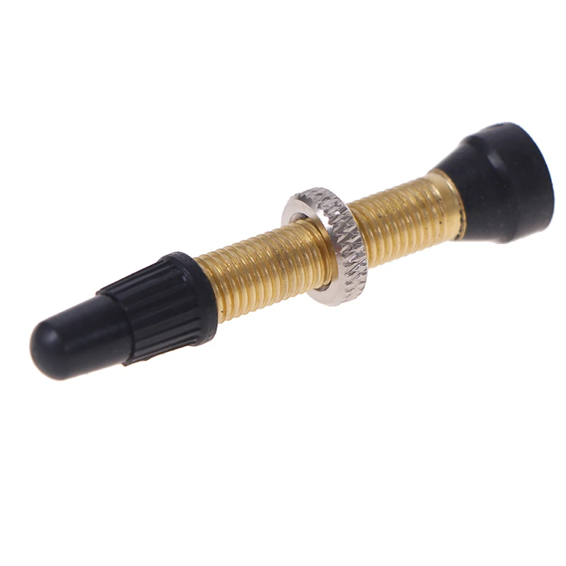 

1PC Bicycle Presta Valve For Road MTB Bicycle Tubeless Valve Tires Brass Core Alloy Stem Tubeless Sealant Compatible