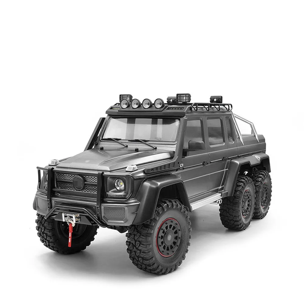 Металлический багажник на крышу со светодиодным прожектором для TRAXXAS TRX6 G63/TRX4